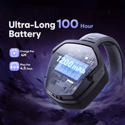 NUBWO G06 100H Battery Headset Dual Wireless 7.1 for PS5/PC/Switch-Black Gray