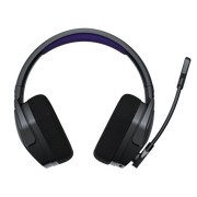 NUBWO G06 100H Battery Headset Dual Wireless 7.1 for PS5/PC/Switch-Black Purple