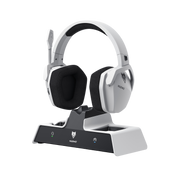 NUBWO G06 Pro Wireless Gaming Headset with Dock, 120Hr Battery, ENC Mic