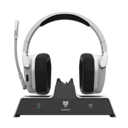 NUBWO G06 Pro Wireless Gaming Headset with Dock, 120Hr Battery, ENC Mic