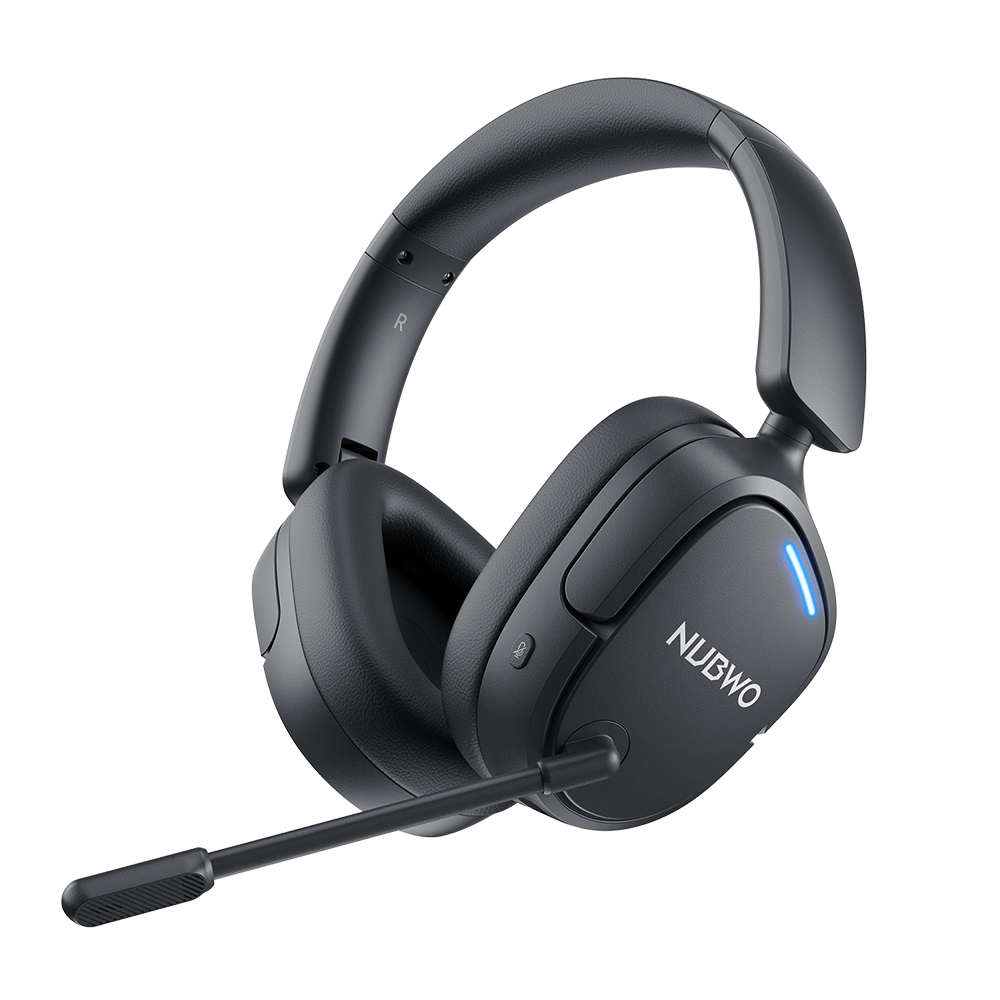 NUBWO HG04 ワイヤレスゲーミングヘッドセット NUBWO HG04 Wireless Gaming Headset with 3 EQ Modes and 80H