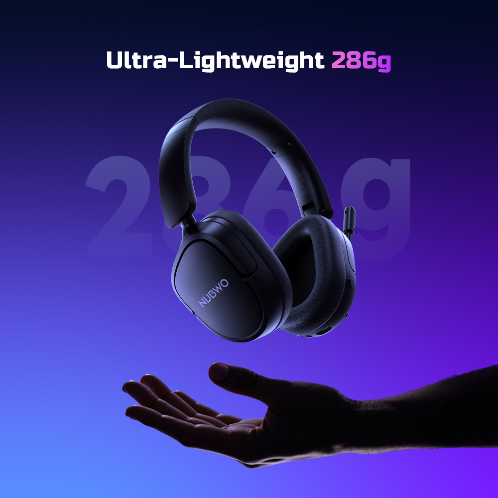NUBWO HG04 Wireless Gaming Headset With Game, Music, Movie Modes