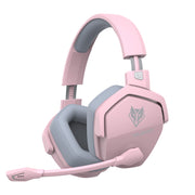 NUBWO G06 100H Battery Headset Dual Wireless 7.1 for PS5/PC/Switch-Pink