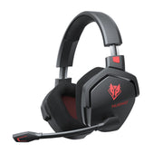 NUBWO N16 Gaming Headset for Xbox PS5 PC 50mm Sound Memory Foam-Black Red