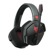 NUBWO N16 Gaming Headset for Xbox PS5 PC 50mm Sound Memory Foam-Black Red