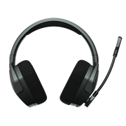 NUBWO N16 Gaming Headset for Xbox PS5 PC 50mm Sound Memory Foam-Black Red