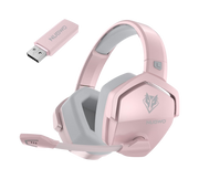 NUBWO G06 100H Battery Headset Dual Wireless-Pink