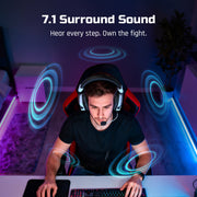 NUBWO HG03 USB Gaming Headset with Mic for PC & PS5