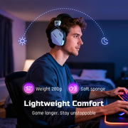 NUBWO HG03 USB Gaming Headset with Mic for PC & PS5